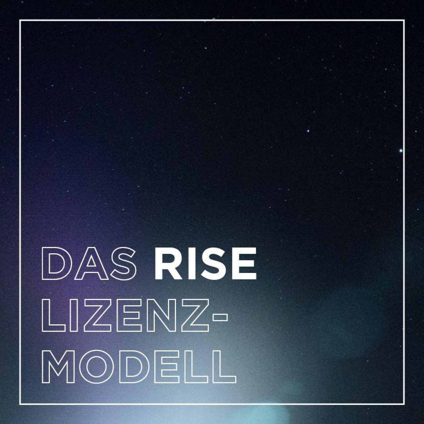 Kachel rise insight rise lizenzmodell